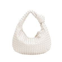 Load image into Gallery viewer, Drew Small Off White Recycled Vegan Top Handle Bag