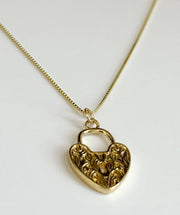 Since I've Been Loving You Necklace : Gold Filled
