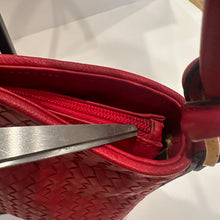 Load image into Gallery viewer, Red Italian Leather Bag