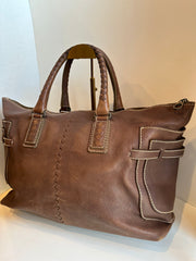 Urban - Bottega Veneta Leather Travel Bag