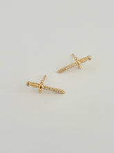 Load image into Gallery viewer, Dagger Stud Earrings