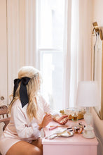 Load image into Gallery viewer, Oversized Matte Satin Hair Bow Barrette | Bailee Bow OS: Black