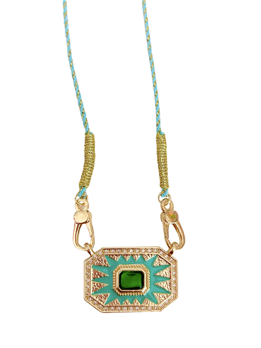 Kai Pendant Necklace- Turquoise