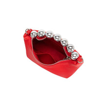 Load image into Gallery viewer, Esme Red Recycled Vegan Crossbody Bag