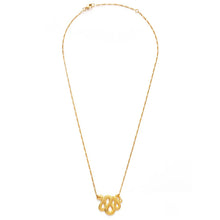 Load image into Gallery viewer, Golden Serpent Necklace