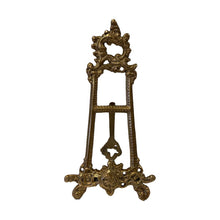 Load image into Gallery viewer, 9" Vintage Style Solid Brass Photo-Plate-Book Easel Stand