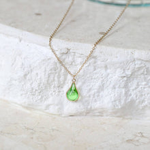 Load image into Gallery viewer, Mana Potion Necklace: D&amp;D Fantasy Ren Faire Jewelry: Green - Stamina