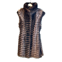 Load image into Gallery viewer, Francine Fur Vest, 38" Bust, 1990's