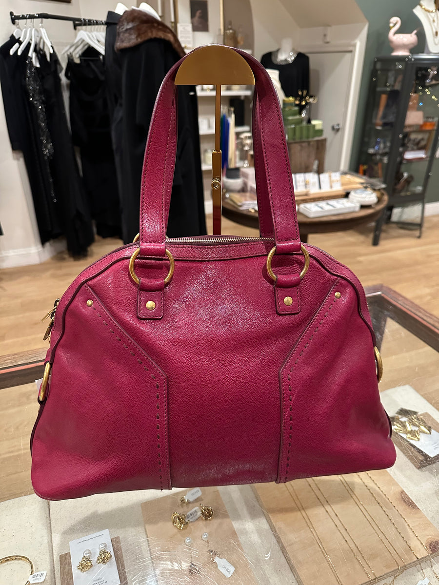 Caroline H - Red YSL Handbag