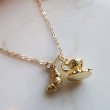 Load image into Gallery viewer, Petit Croissant Necklace