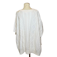 Load image into Gallery viewer, Brooks Brothers White Fisherman Cape, 1980s, 56” Bust