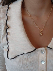 Puff Heart Necklace