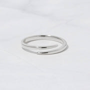 Open Spiral Ring: Gold / 7