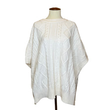Load image into Gallery viewer, Brooks Brothers White Fisherman Cape, 1980s, 56” Bust
