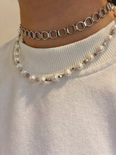 Load image into Gallery viewer, One in A Million Silver Choker Necklace: 15" / Gold Filled