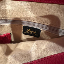 Load image into Gallery viewer, Red Italian Leather Bag