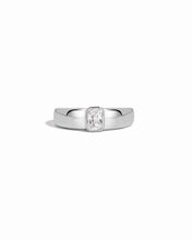 Load image into Gallery viewer, Baguette Dome Ring: Silver / 6
