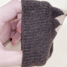 Load image into Gallery viewer, 5PCS Thickened Cashmere Rhombus  Warm Socks: Coffee
