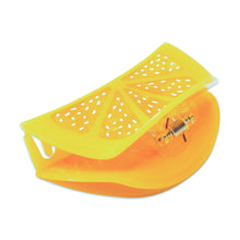 Load image into Gallery viewer, Large Lemon Slice Hair Claw Clip