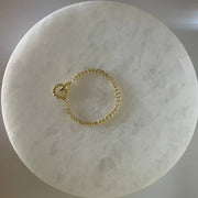 So Golden Bracelet: 7"