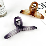 🍂 Matte Brown Large Claw Clip – 13cm Elegant Hair Accessor: Brown