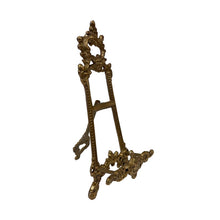 Load image into Gallery viewer, 9" Vintage Style Solid Brass Photo-Plate-Book Easel Stand