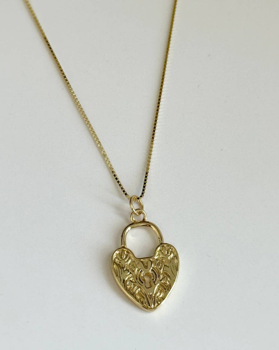Since I've Been Loving You Necklace : Gold Filled