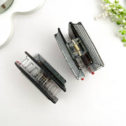 📖 Enchanting Magic Book Hair Claw–Spellbinding Acetate Clip: Gray