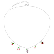 Load image into Gallery viewer, Fruit Basket Choker: Rose Gold