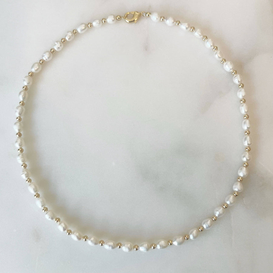 Good Vibrations Pearl Necklace