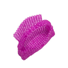 Load image into Gallery viewer, Sherry Small Beaded Top Handle Bag in Orchid