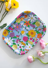 Load image into Gallery viewer, FLORAL CRITTER ROLLING TRAY