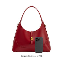Load image into Gallery viewer, Caroline Taupe Recycled Vegan Shoulder Bag
