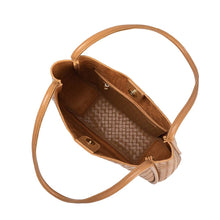 Load image into Gallery viewer, Mischa Tan Medium Recycled Vegan Tote Bag