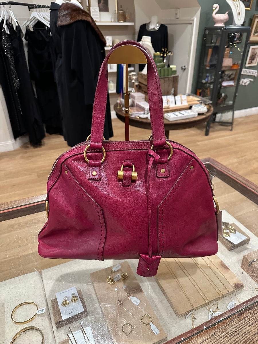 Caroline H - Red YSL Handbag