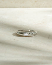 Load image into Gallery viewer, CZ Dome Ring: Gold / 7