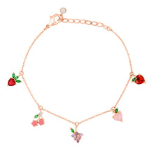 Load image into Gallery viewer, Fruit Basket Bracelet: Gold