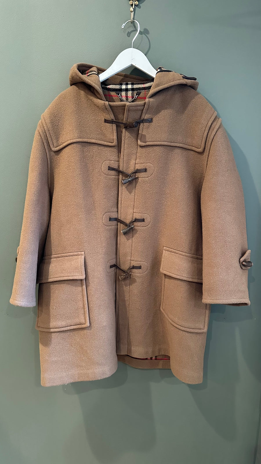 Claudine - Burberry Wool Jacket w/ Hood