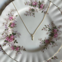 Load image into Gallery viewer, Key to My Heart Necklace: 20" Adjustable Chain