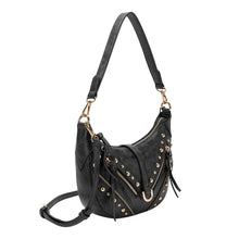 Load image into Gallery viewer, Maeve Black Recycled Vegan Shoulder Bag Pre-Order 9/30