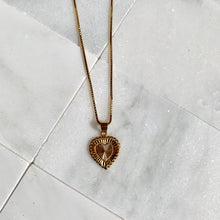 Load image into Gallery viewer, Heartbreaker Gold Heart Necklace. Gold Filled. Gold Jewelry