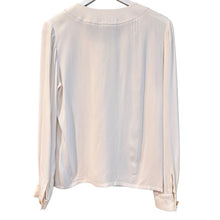 Load image into Gallery viewer, White Givenchy Blouse, 40" Bust (Krystal F.)