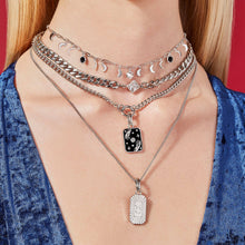 Load image into Gallery viewer, Moon Phase Necklace: 18K Gold Plated