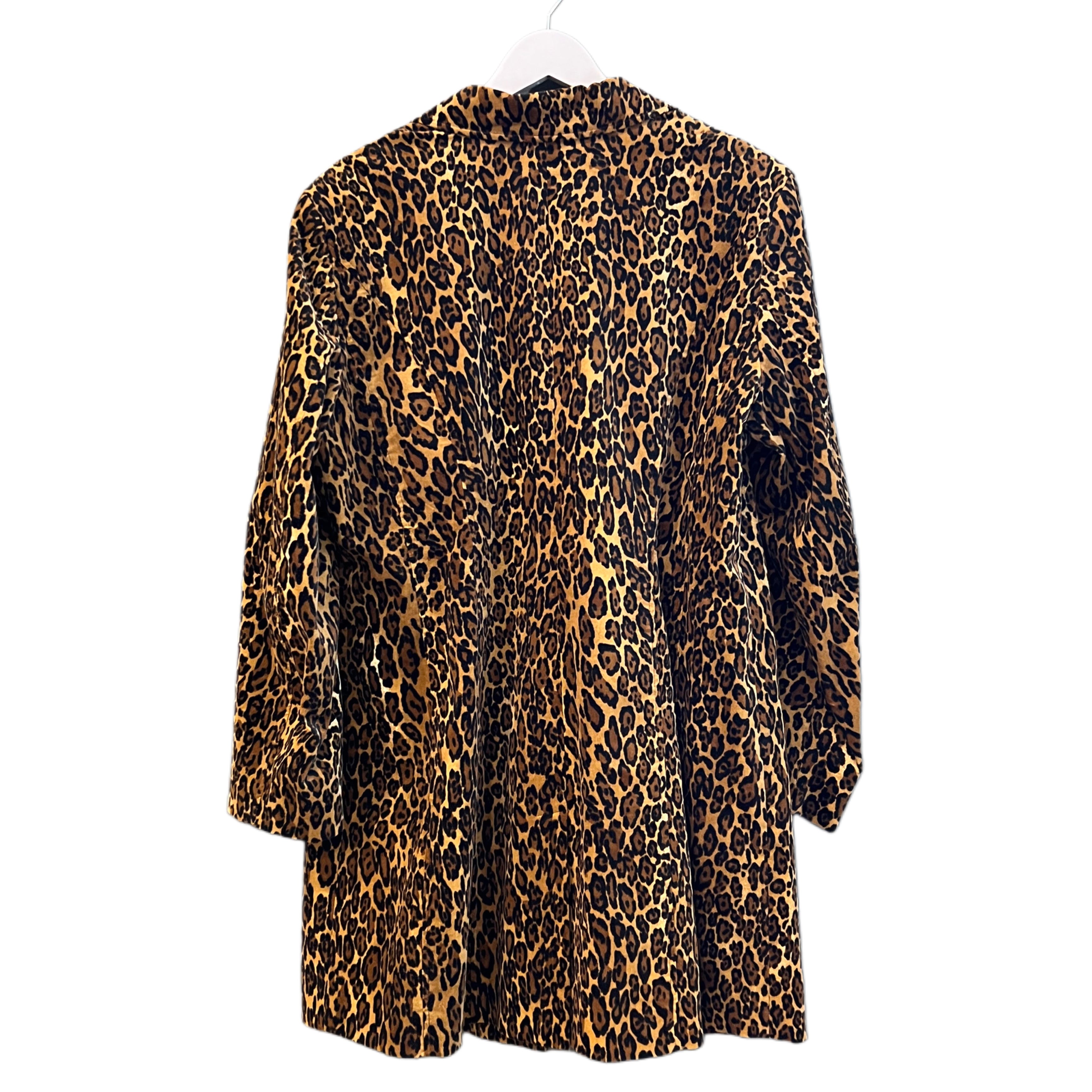 Cheetah Print Blazer, 1990s, 46” Bust