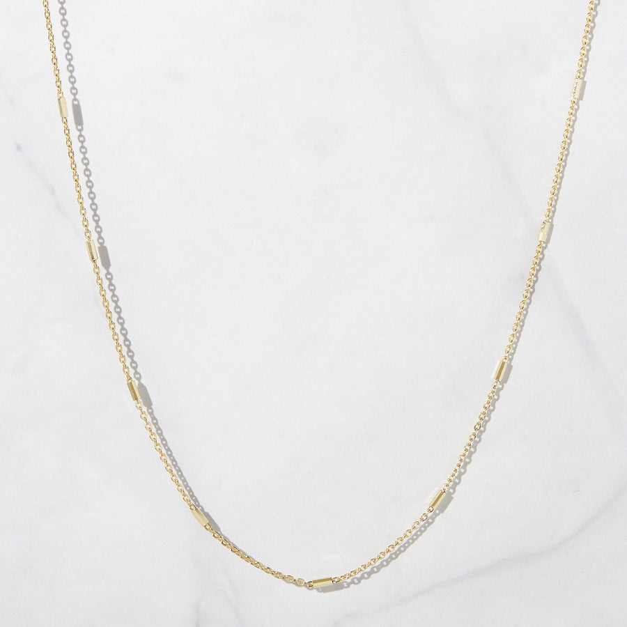 Milla Chain Necklace: Gold / 16" + 3" ext.
