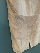 Load image into Gallery viewer, Suede Skirt, 1990's, 30" Waist, as is
