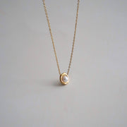 Margaret Pearl Necklace | Dainty Everyday Gold Necklace