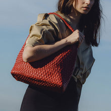 Load image into Gallery viewer, Johanna Denim Large Shoulder Bag