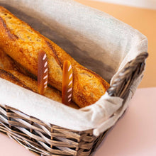 Load image into Gallery viewer, Baguette Alligator Hair Clip Set