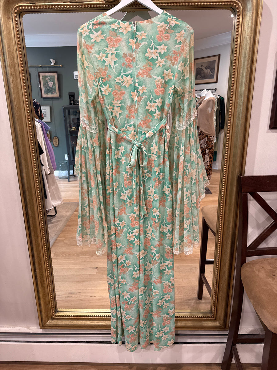 Monica Dress, 1970’s, 34” Bust, As Is